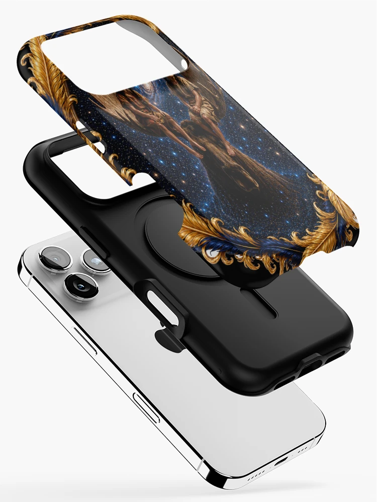 Thumbnail 2 of 4, iPhone Case, Magic Moose Ride designed and sold by MagicPixelFrame.
