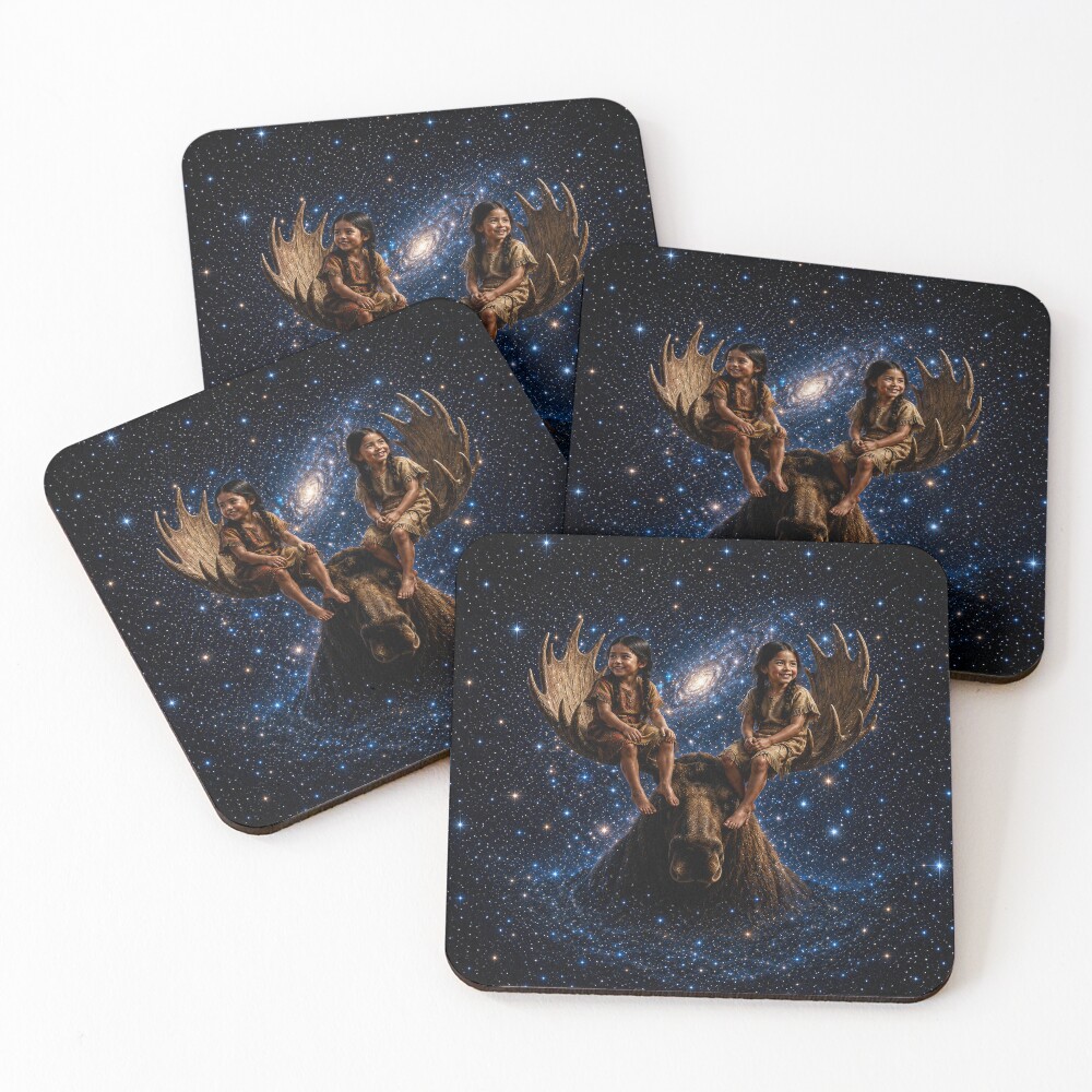 Item preview, Coasters (Set of 4) designed and sold by MagicPixelFrame.