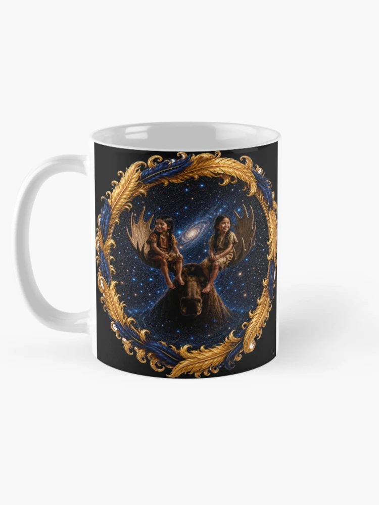 Thumbnail 5 of 6, Coffee Mug, Magic Moose Ride designed and sold by MagicPixelFrame.