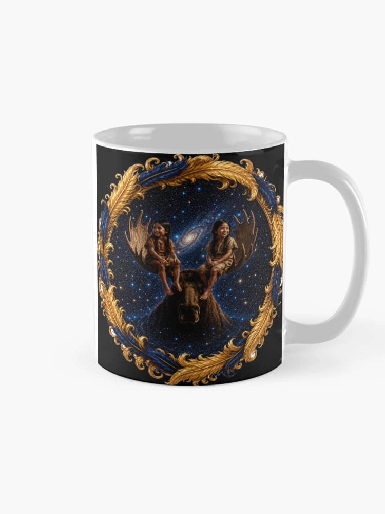 Thumbnail 3 of 6, Coffee Mug, Magic Moose Ride designed and sold by MagicPixelFrame.