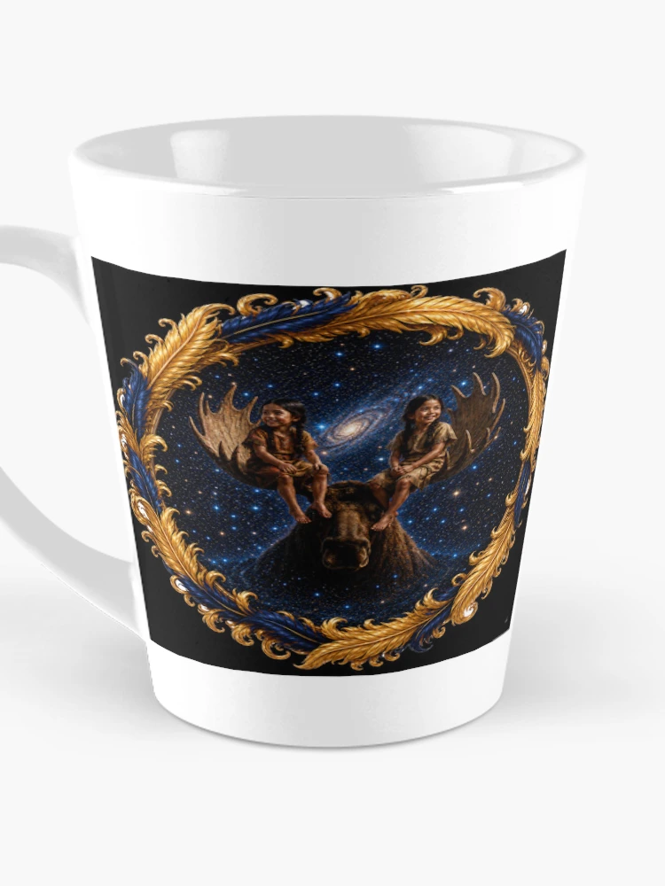 Thumbnail 3 of 4, Coffee Mug, Magic Moose Ride designed and sold by MagicPixelFrame.