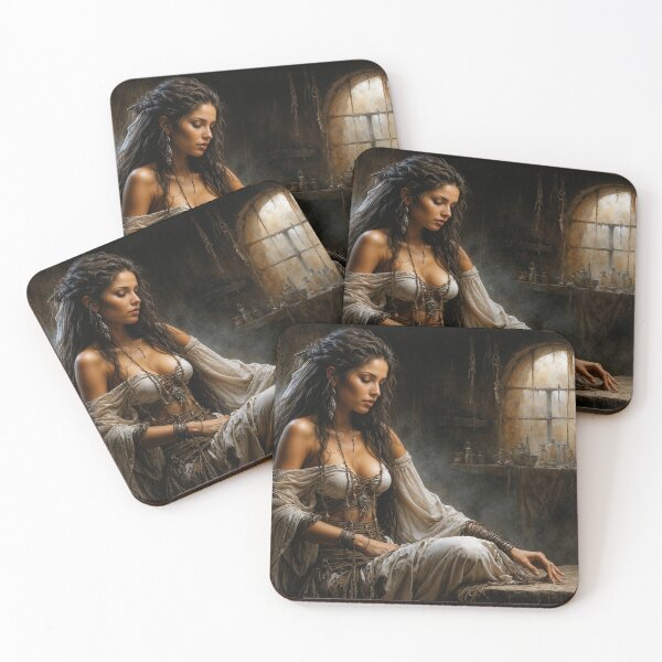 Item preview, Mystical Herbalist in the Alchemist's Workshop designed and sold by photoparadise22.