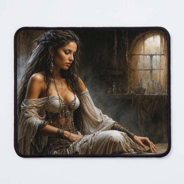 Item preview, Mystical Herbalist in the Alchemist's Workshop designed and sold by photoparadise22.