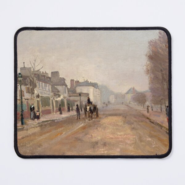 Item preview, Misty Paris Boulevard with Carriage designed and sold by artofuniverse.