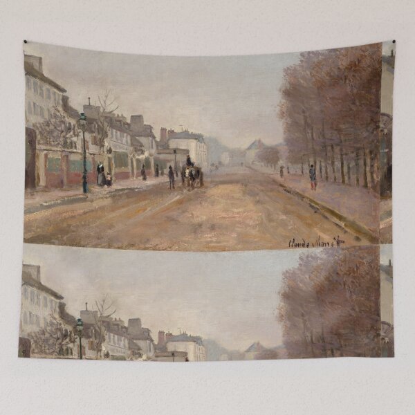 Item preview, Misty Paris Boulevard with Carriage designed and sold by artofuniverse.