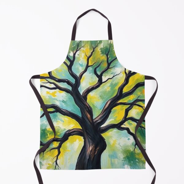 Item preview, Textured Tree Canopy Painting designed and sold by AllAroundArtist.