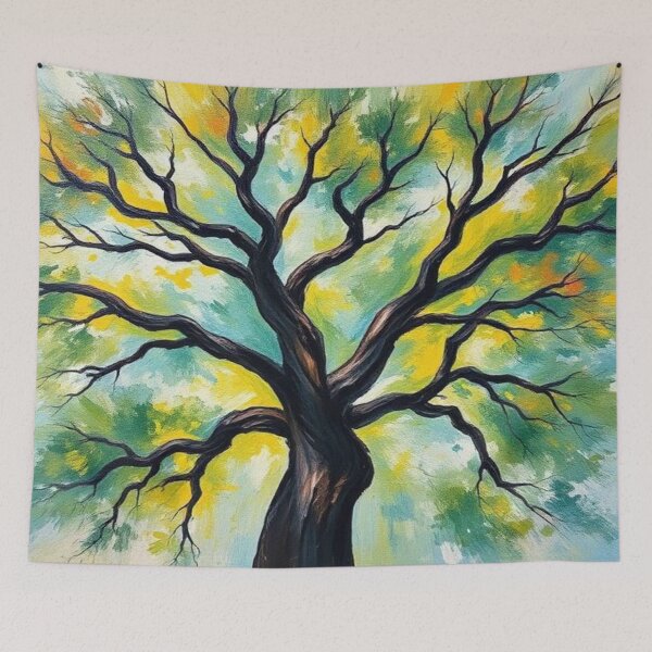 Item preview, Textured Tree Canopy Art designed and sold by AllAroundArtist.