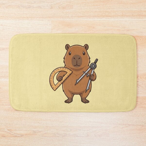 Item preview, School Capybara Geometry Master designed and sold by Ivy-Triggs.