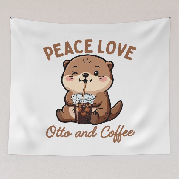 Item preview, Peace Love Otta And Coffee designed and sold by thebest-2studio.