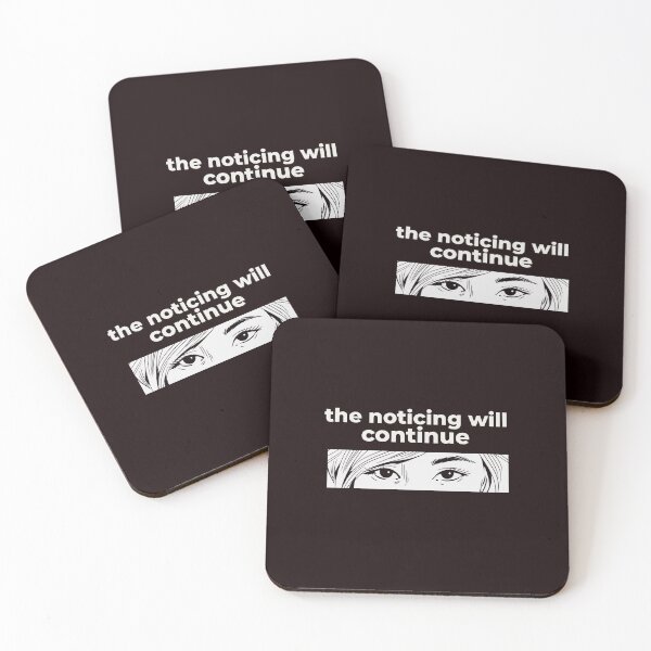 Item preview, THE NOTICING WILL CONTINUE | CORE INSIGHTS SERIES — SIGNAL CULTURE EDITION designed and sold by WitLounge.