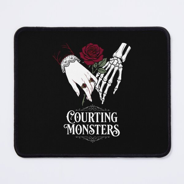 Item preview, Courting Monsters Holding Skeleton Hands designed and sold by SplashTastic.