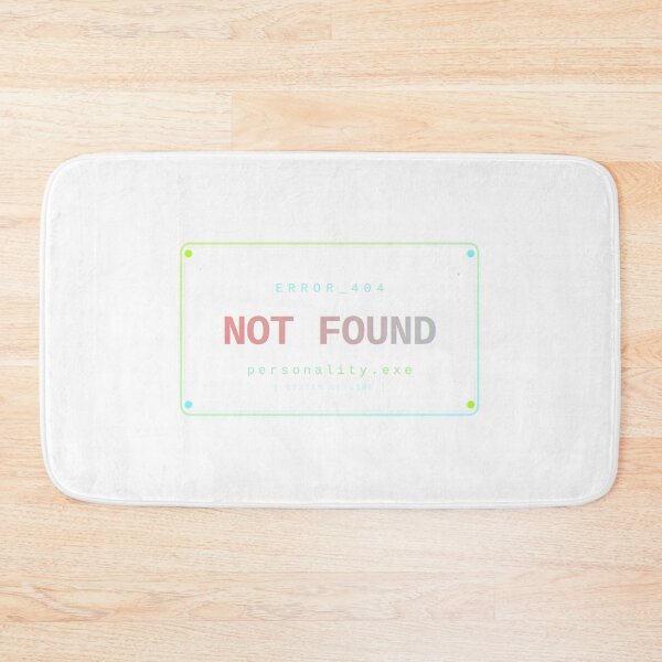 Item preview, Error 404 Personality Not Found Y2K Cyber Aesthetic designed and sold by Surya-2003.