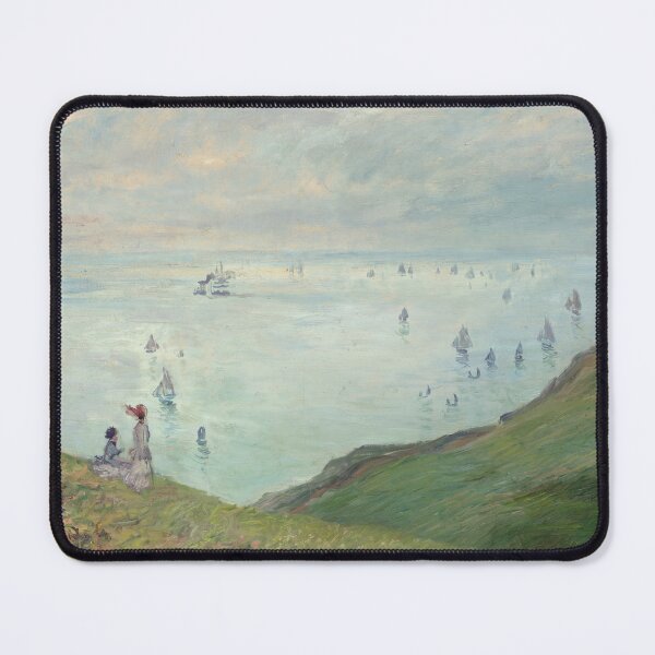 Item preview, Cliffs at Pourville Sailboats by the Sea designed and sold by artofuniverse.