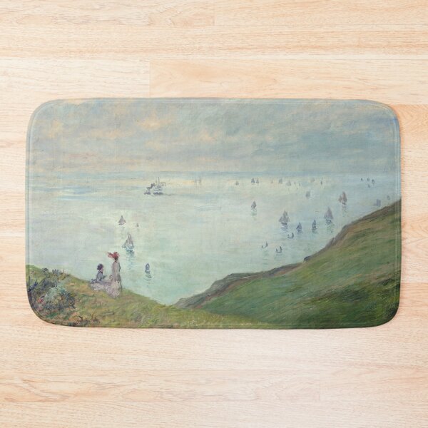 Item preview, Cliffs at Pourville Sailboats by the Sea designed and sold by artofuniverse.
