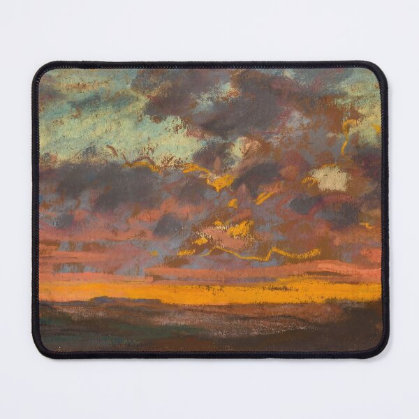 Item preview, Glowing Sunset Sky Over Twilight Horizon designed and sold by artofuniverse.