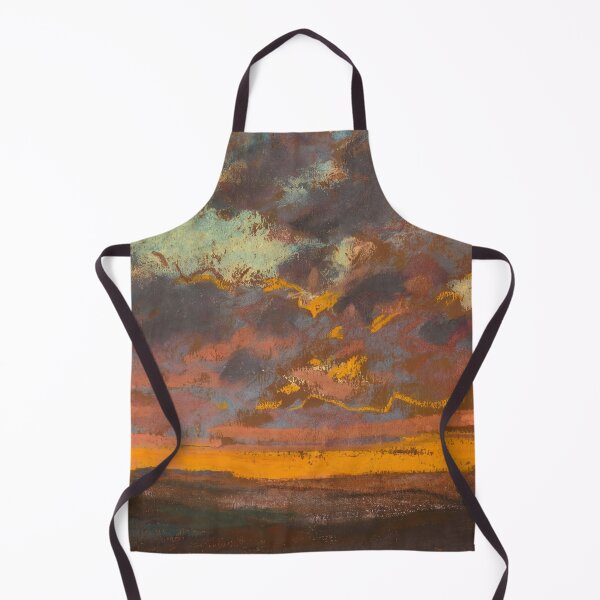 Item preview, Glowing Sunset Sky Over Twilight Horizon designed and sold by artofuniverse.