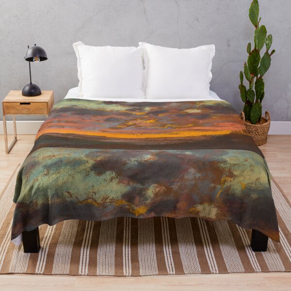 Item preview, Glowing Sunset Sky Over Twilight Horizon designed and sold by artofuniverse.