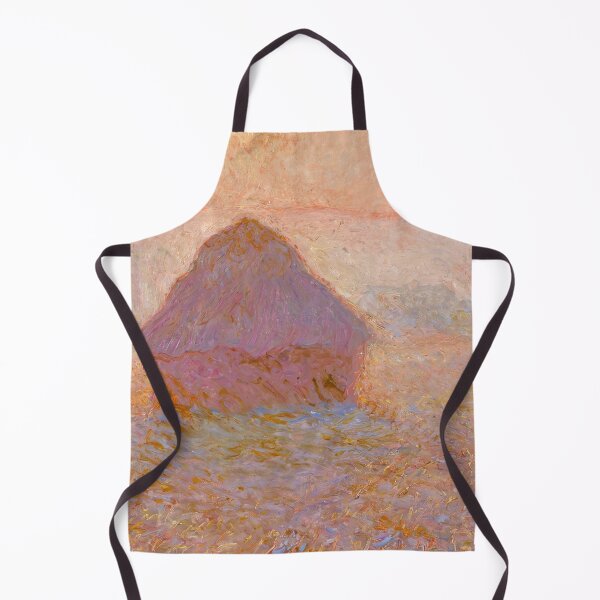 Item preview, Haystack in Misty Sunset Glow designed and sold by artofuniverse.