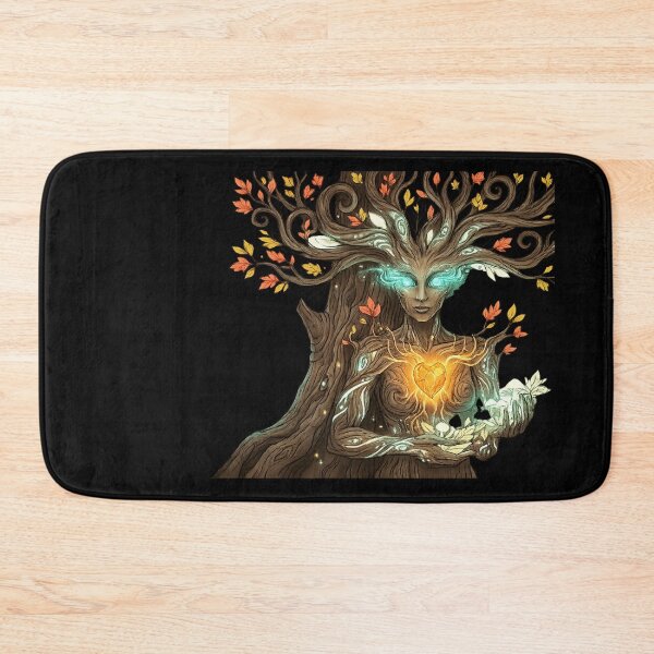 Item preview, Mythical Forest Spirit Ancient Heartwood Dryad Tree Magic designed and sold by tineldesign.