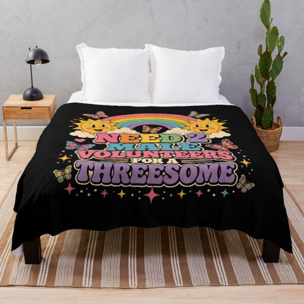 Item preview, Need 2 Male Volunteers For A Threesome designed and sold by zoes-ink.