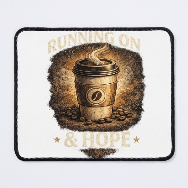 Item preview, Running on Coffee & Hope designed and sold by PeterPunkt.