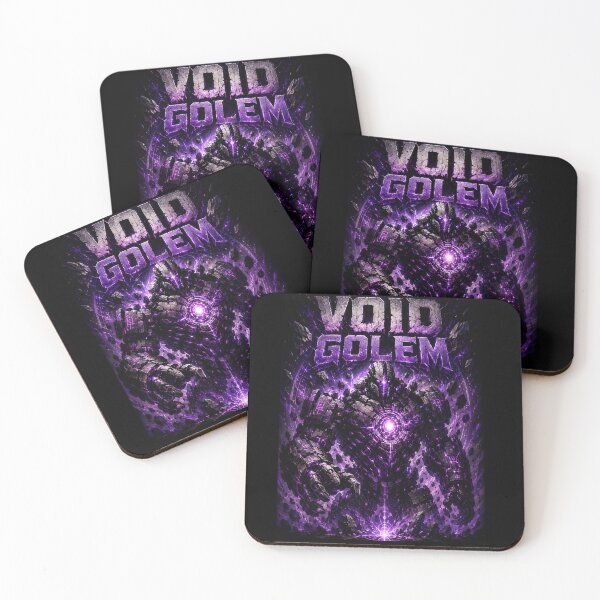 Item preview, Void Golem Cosmic Stone Monster Mech Fantasy designed and sold by RiteshCenter .