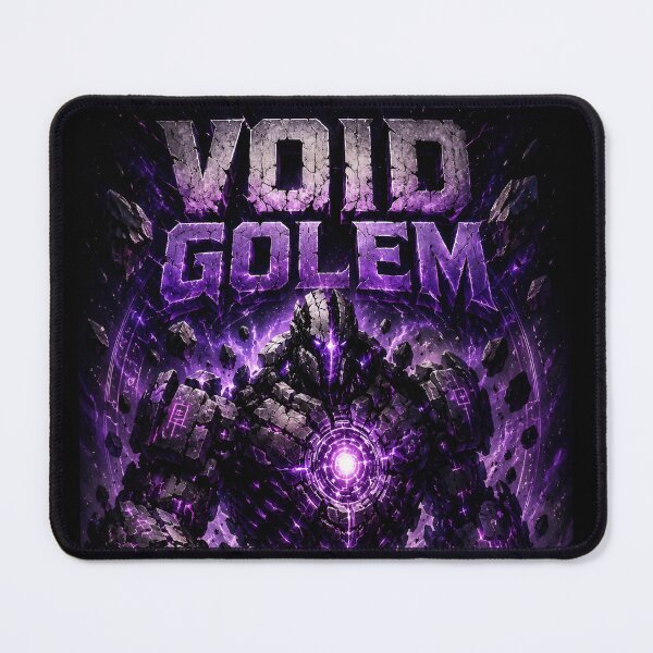Item preview, Void Golem Cosmic Stone Monster Mech Fantasy designed and sold by RiteshCenter .