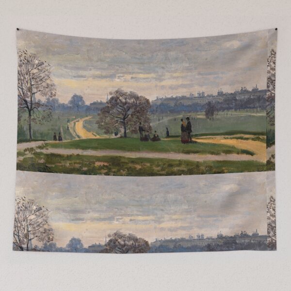 Item preview, Hyde Park London Impressionist Landscape designed and sold by artofuniverse.