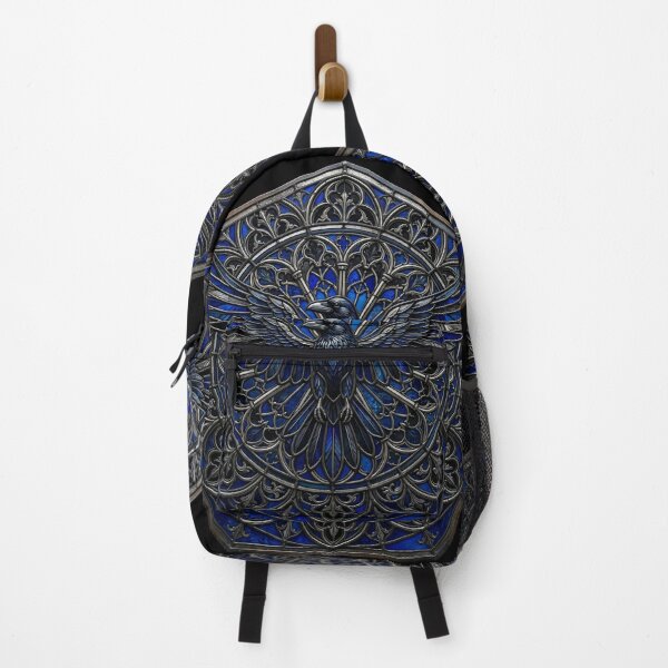 Item preview, Blue Raven Stained Glass Art designed and sold by David Mateo ArtWorks.
