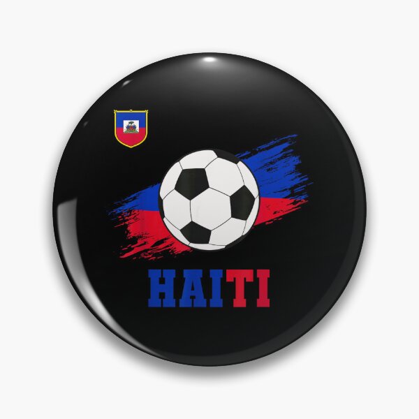 Item preview, Haiti Soccer Ball Flag Crest Proud Haitian Football Team Supporter Graphic designed and sold by PhocoNibict.