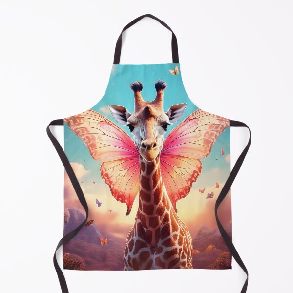 Item preview, Fantasy Butterfly Giraffe designed and sold by Threadistiq.