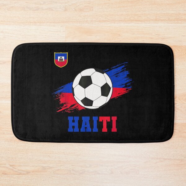 Item preview, Haiti Soccer Ball Flag Crest Proud Haitian Football Team Supporter Graphic designed and sold by PhocoNibict.