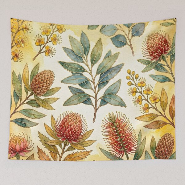 Item preview, Australian Flower designed and sold by GraphicsClub.
