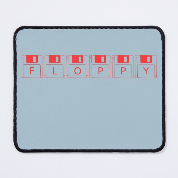 Item preview, Floppy Disk Typography – Retro Computer Geek Pun Design ,Vintage Tech Nerd Art designed and sold by OhUTees.