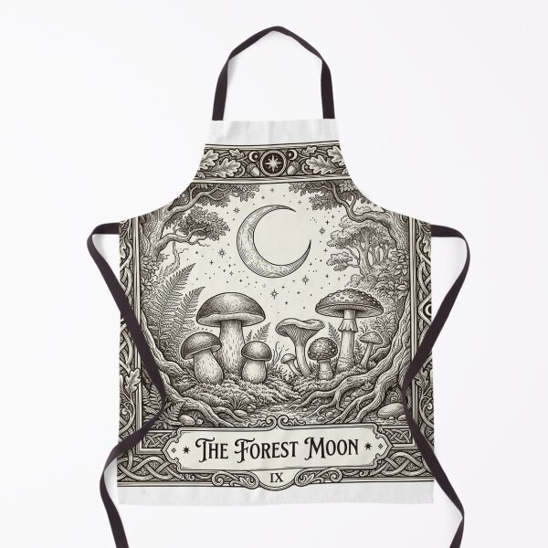 Item preview, Mystical Mushroom Tarot Card Dark Academia designed and sold by The Cozy Chapter.