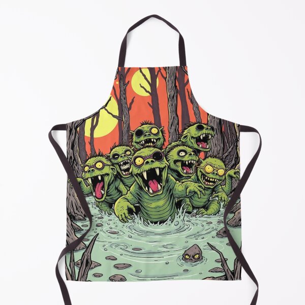 Item preview, Zombeavers Horror Mascot Logo Design designed and sold by MystiColo.