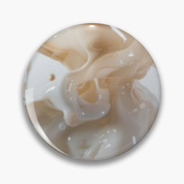 Item preview, Coffee and Milk Splash - Aesthetic Liquid Fluid Art designed and sold by LYAN-STORE.