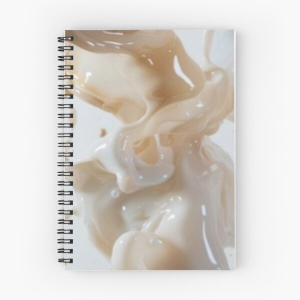 Item preview, Coffee and Milk Splash - Aesthetic Liquid Fluid Art designed and sold by LYAN-STORE.