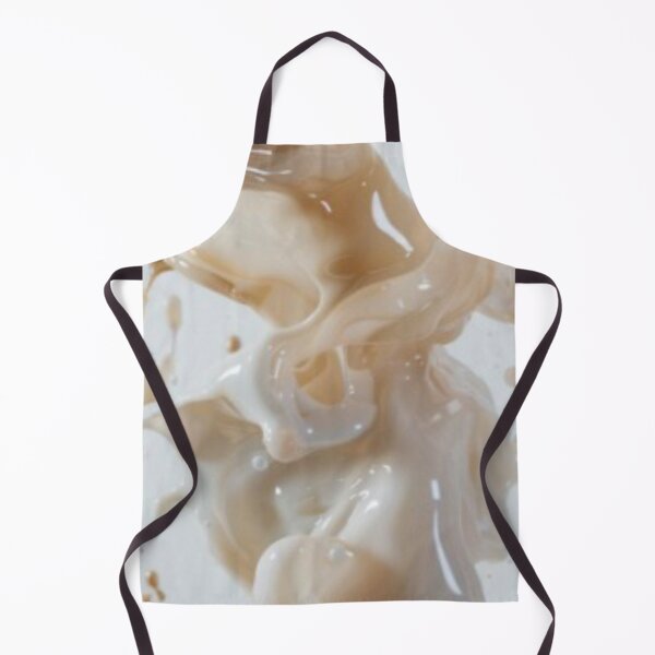 Item preview, Coffee and Milk Splash - Aesthetic Liquid Fluid Art designed and sold by LYAN-STORE.
