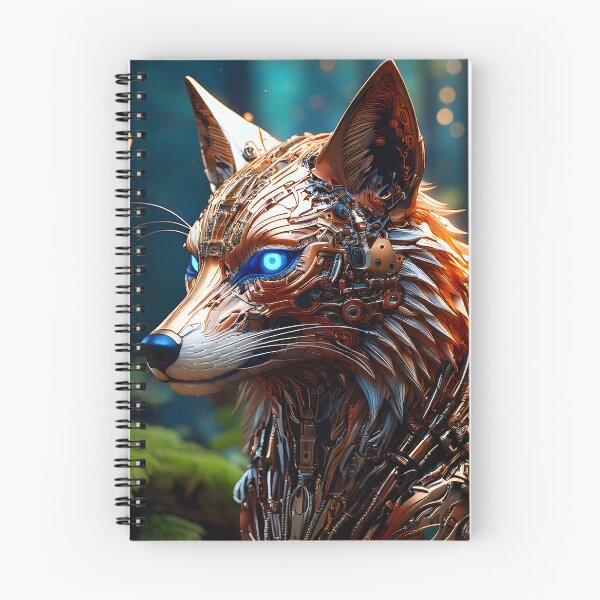 Item preview, Cyberpunk Robot Fox designed and sold by Threadistiq.