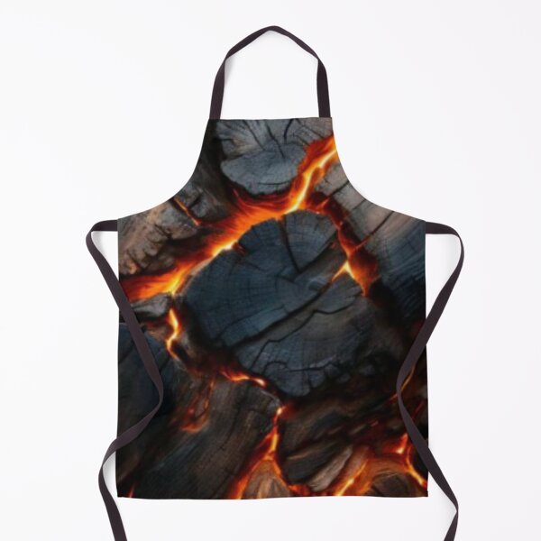 Item preview, Glowing Charcoal and Fire Lava - Dark Abstract Texture designed and sold by LYAN-STORE.