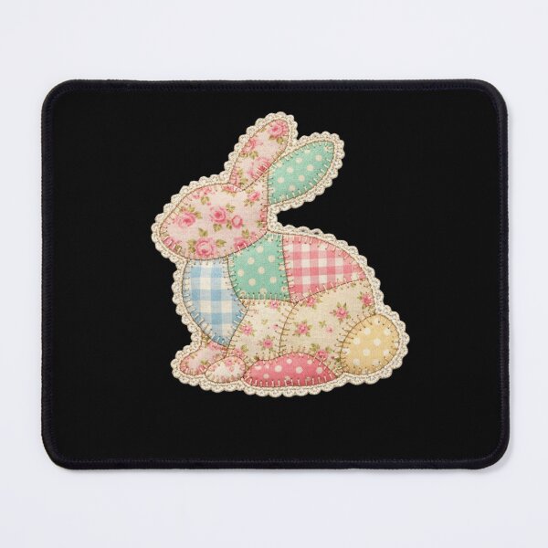 Item preview, Shabby Chic Floral Cottagecore Rabbit designed and sold by Shiv-Shop9494.