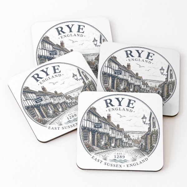 Item preview, Rye England Badge  designed and sold by PamLeeDesign.