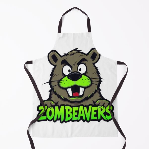 Item preview, Funny Zombeavers Cartoon Beaver Artwork designed and sold by MystiColo.