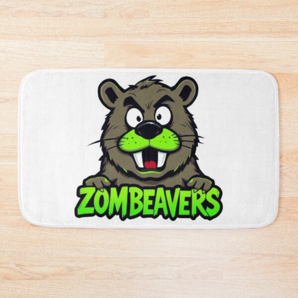 Item preview, Funny Zombeavers Cartoon Beaver Artwork designed and sold by MystiColo.