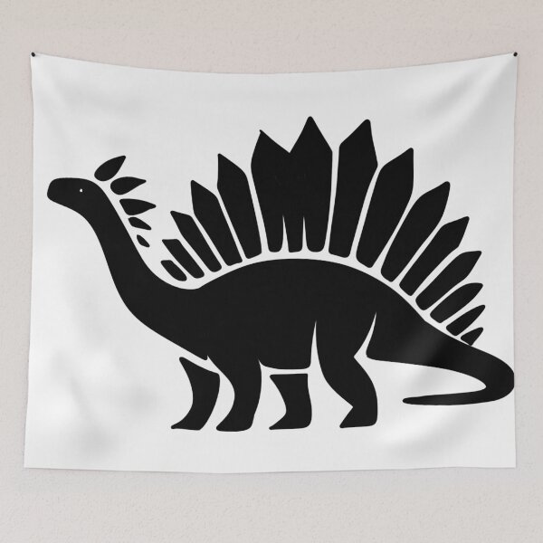 Item preview, Minimalist Dinosaur Silhouette - Geometric Dino Linocut Graphic designed and sold by LYAN-STORE.