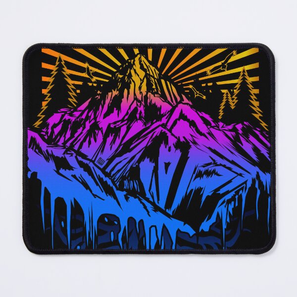 Item preview, Retro Mountain Glow designed and sold by Adamzworld.