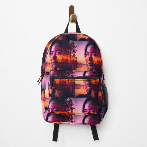 Item preview, Double Exposure Forest Portrait designed and sold by Threadistiq.