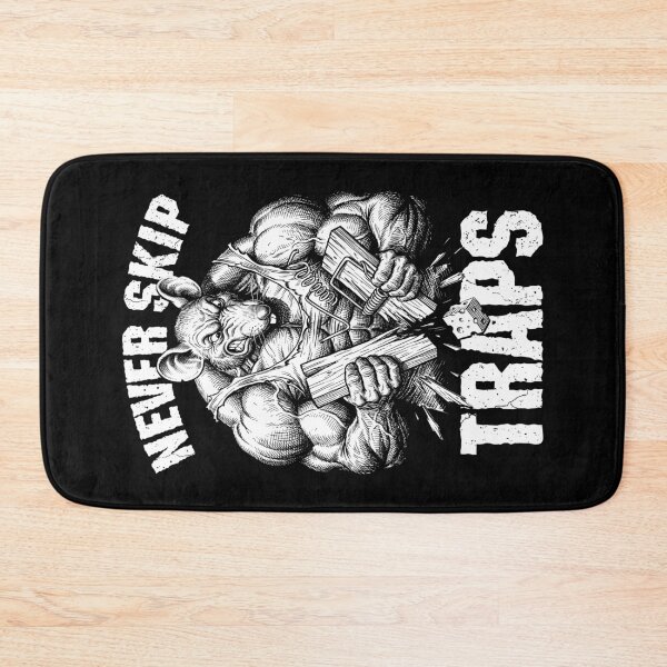 Item preview, Gym Rat Never Skip Traps Trapezius Funny Muscle Mouse Trap designed and sold by GrandeDuc.