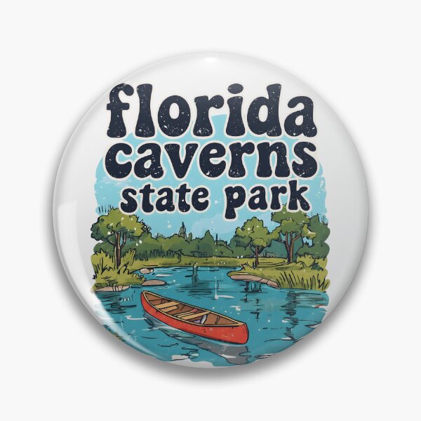 Item preview, Florida Caverns State Park Cute Landscape Canoe  designed and sold by HowToCanadian.